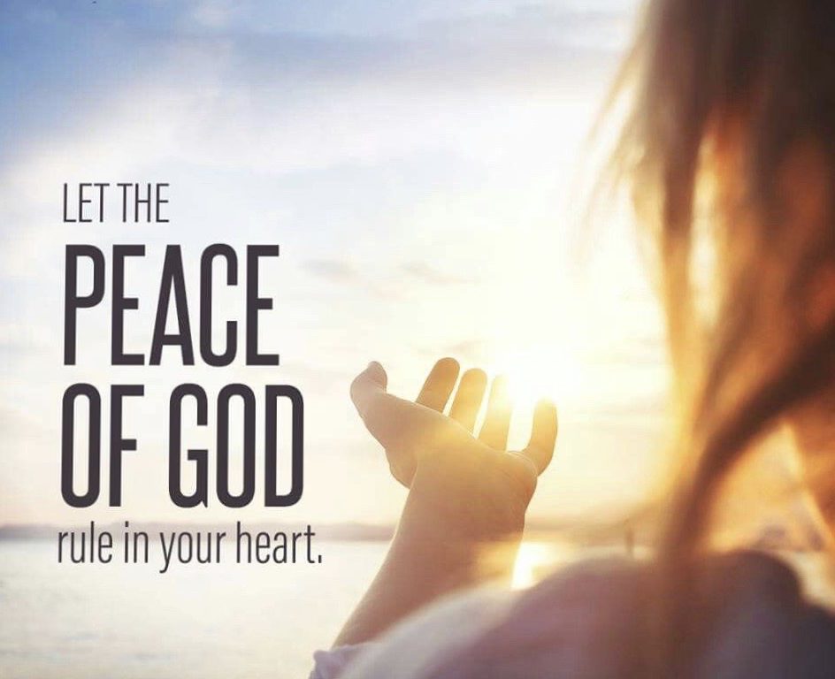 Be Peaceful Rather Than Fearful